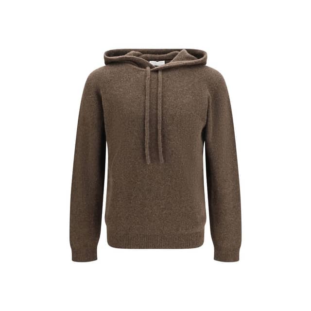Brown Wool Oves Aries Hoodie