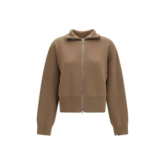 Brown Cashmere Sweatshirt
