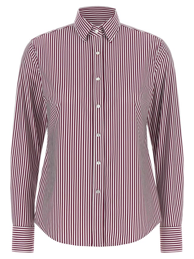 Bordeaux Polyamide Blouse