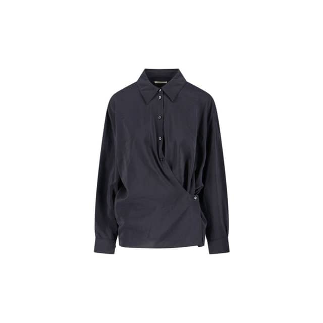 Black Polyamide Dress Shirt