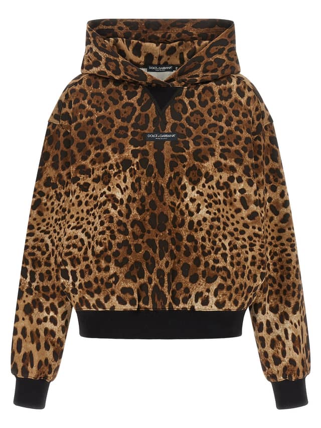 Brown Cotton Hoodie