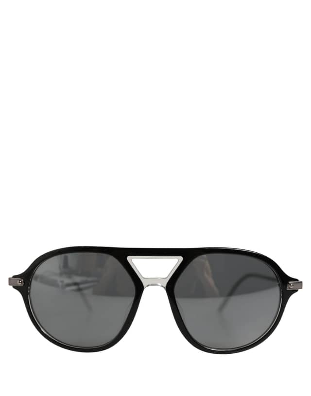 Black Acetate Frame DG4343F Bridge Detail Sunglasses