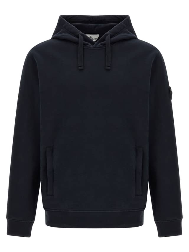 Blue Cotton Sweatshirt