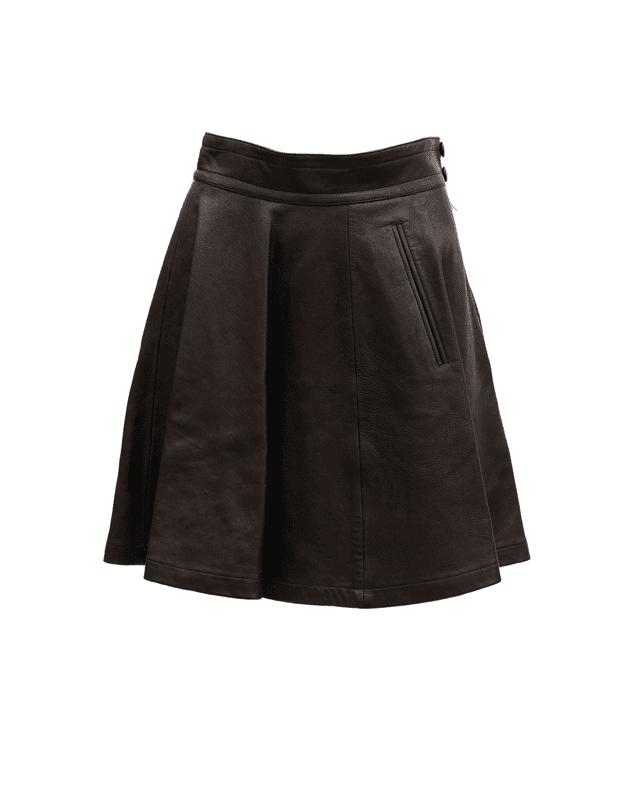 Midi Black Skirt