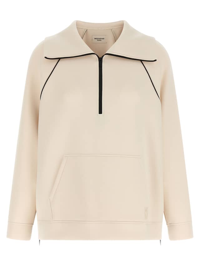 Beige Mohair Sweatshirt