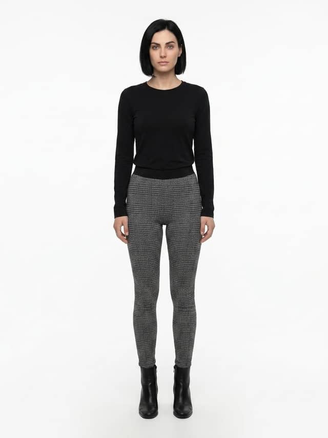 Gray Polyamide Joggers (Workout Pants)