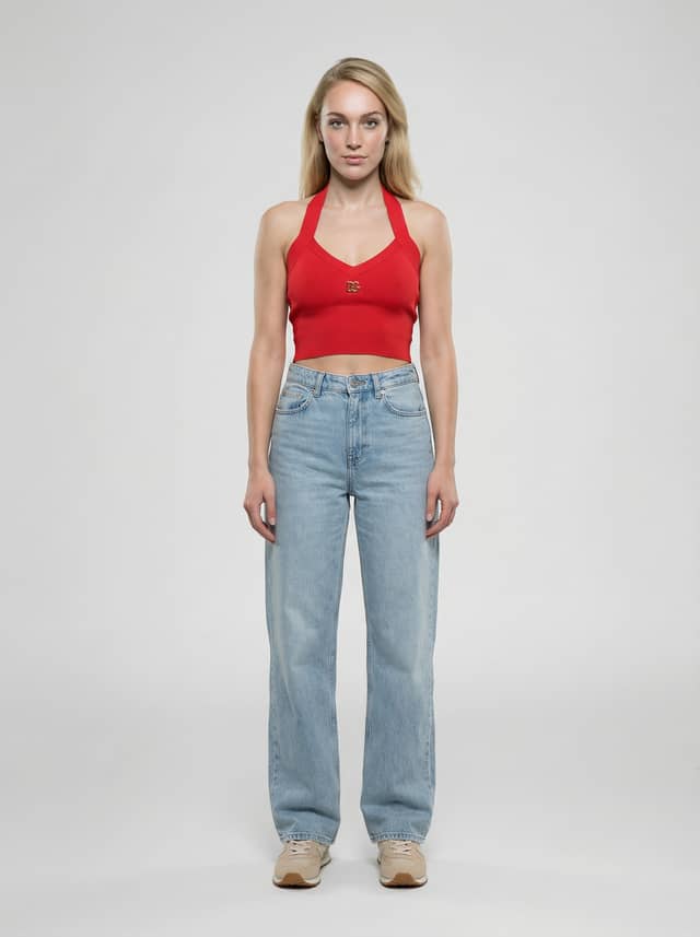 Red Cashmere Tank Tops