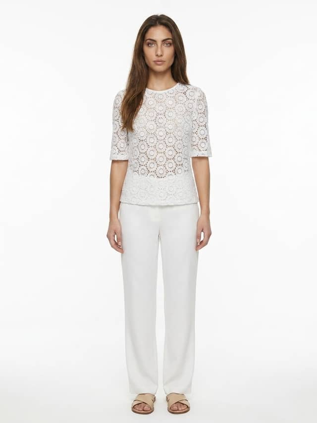 White Cotton T-Shirt