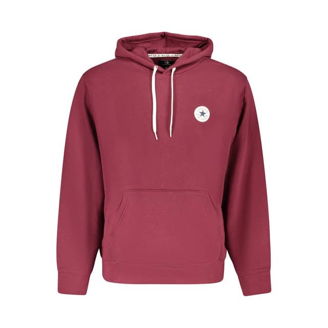 Red Cotton Mens Sweatshirt