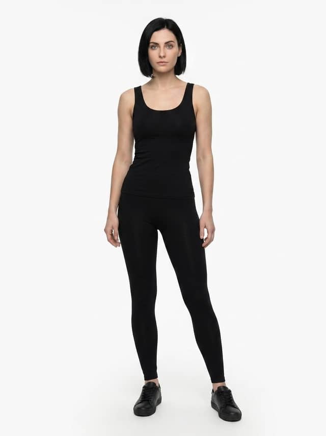 Black Cashmere Leggings