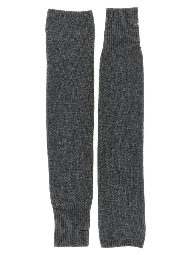 Gray Wool Gloves