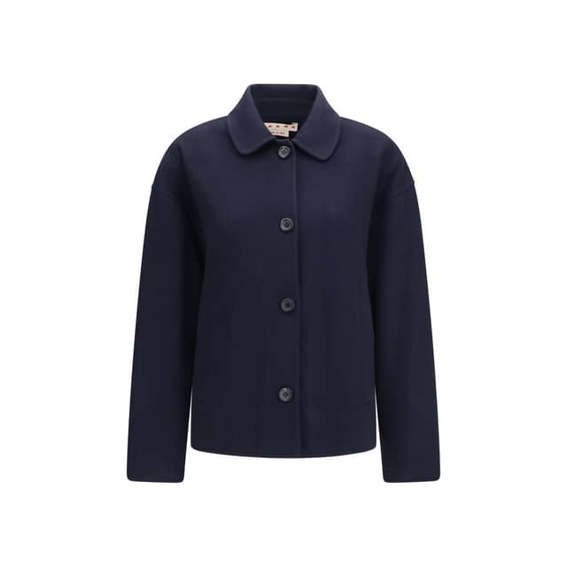 Blue Wool Oves Aries Jacket
