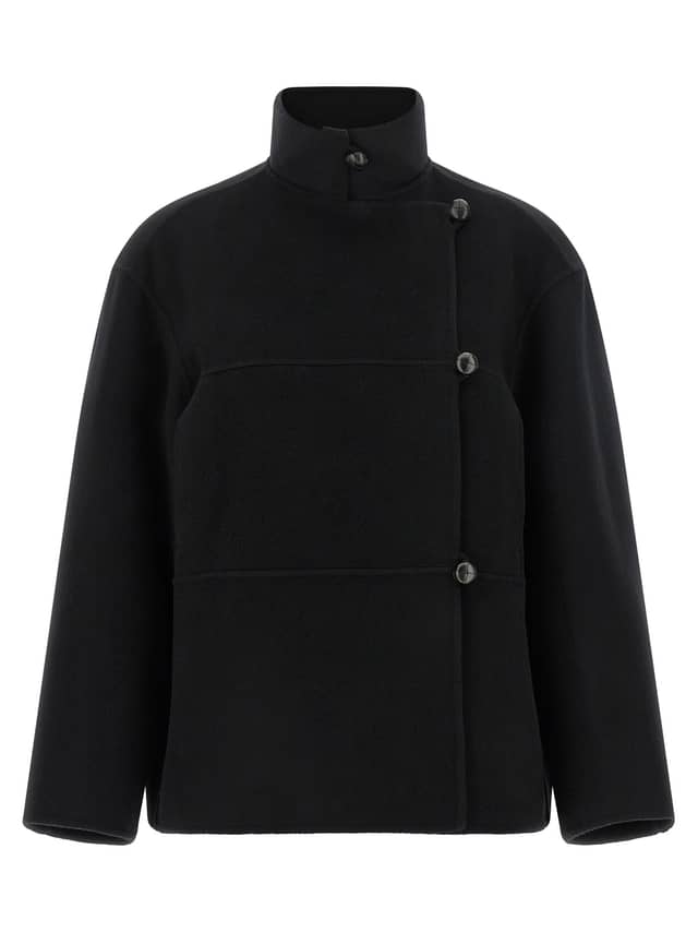 Black Wool Coat