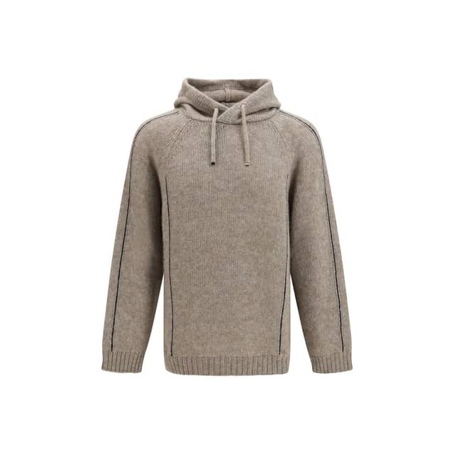 Beige Alpaca Vicugna Pacos Sweatshirt