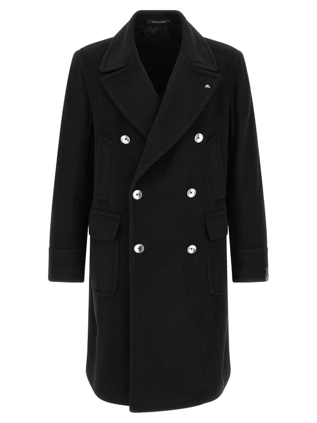 Black Cashmere Coat