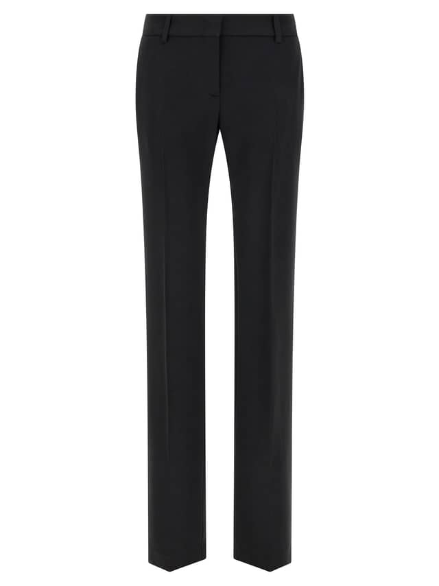 Black Viscose Dress Pants