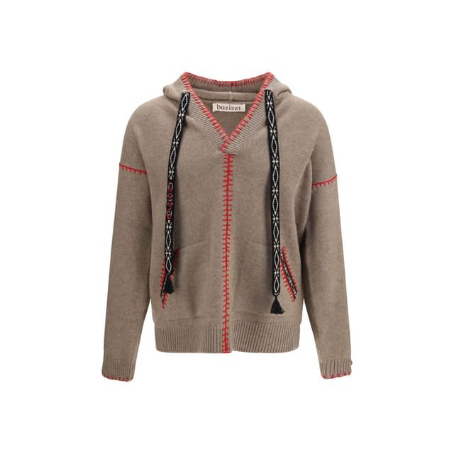 Brown Cashmere Sweatshirt