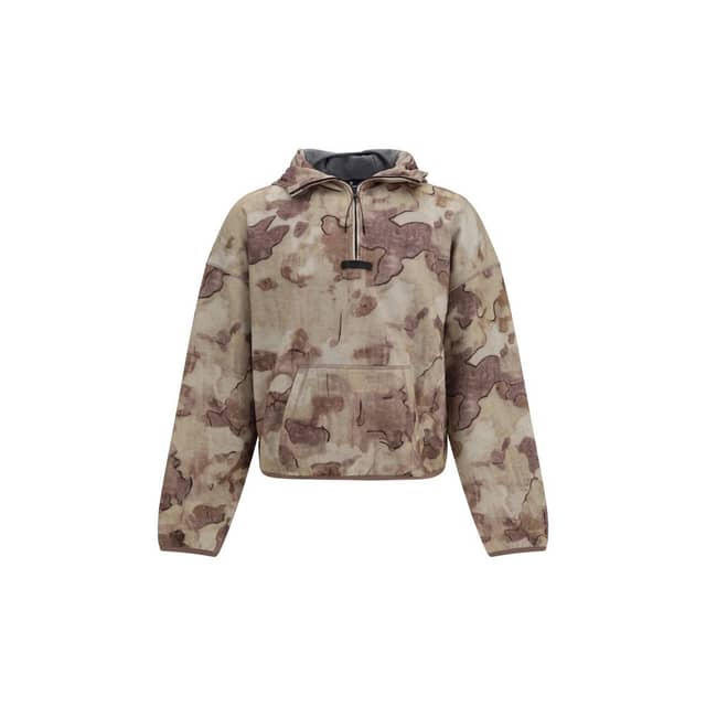 Beige Cotton Sweatshirt