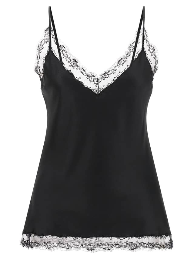 Black Silk Lingerie