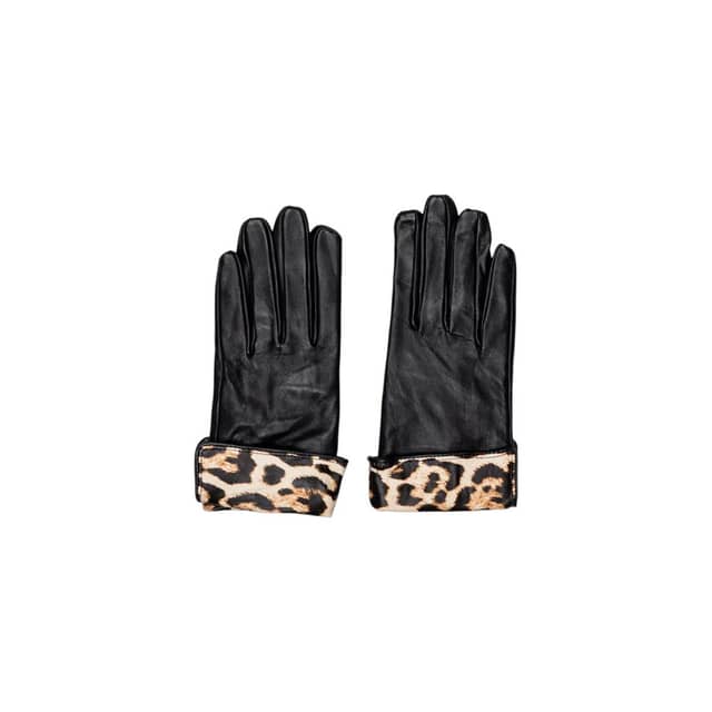 Black Leather Gloves
