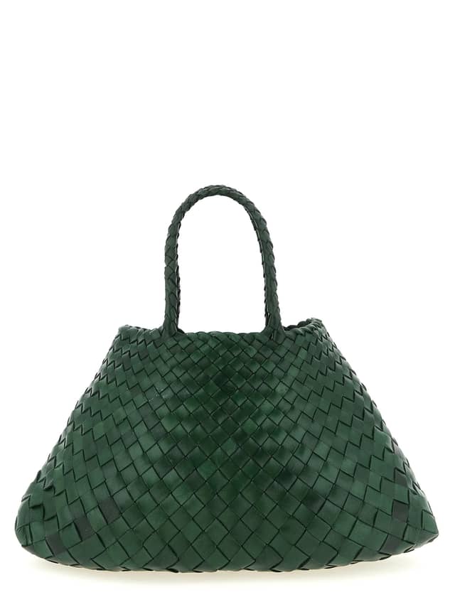 Bicolor Calfskin Handbag