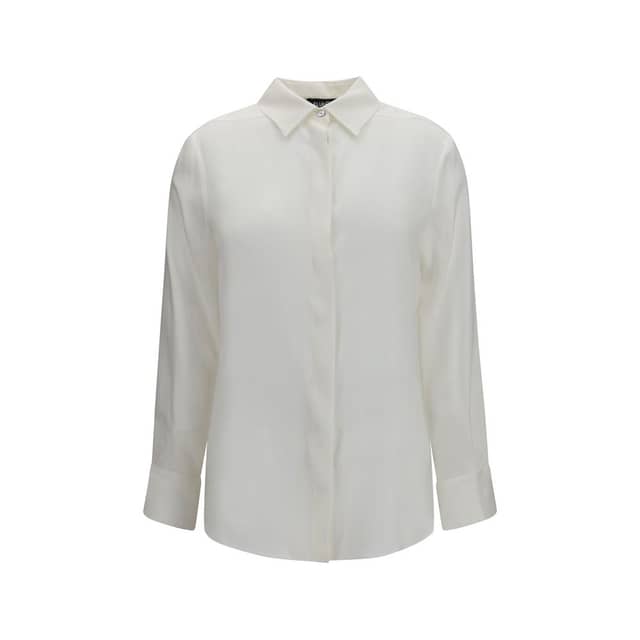 White Silk Dress Shirt