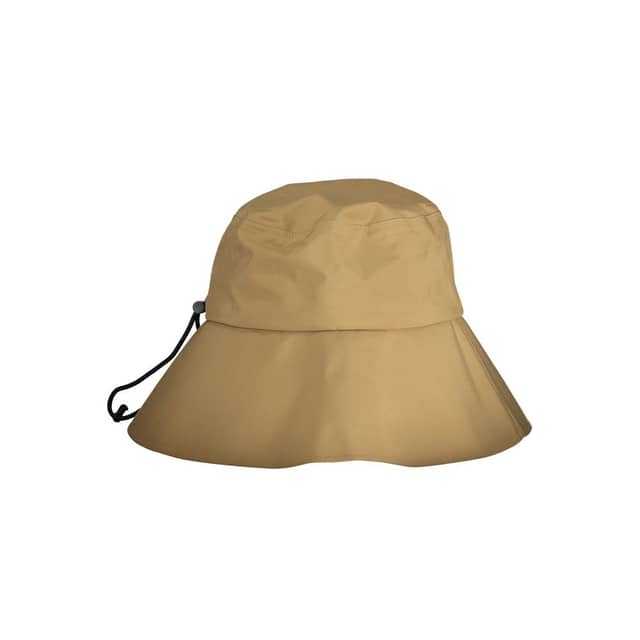 Brown Polyester Women Hat