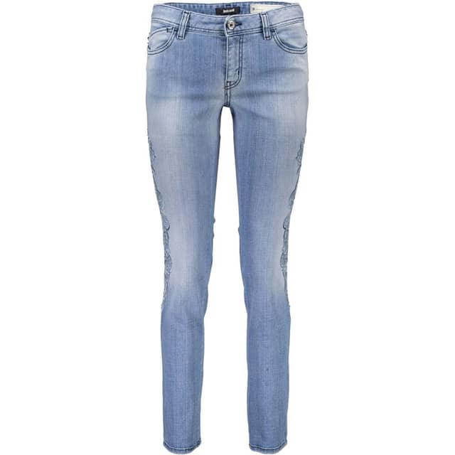 Azzurro Cotton Women Jeans