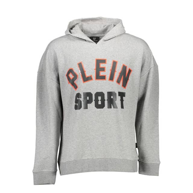 Grigio Cotton Men Sweatshirt
