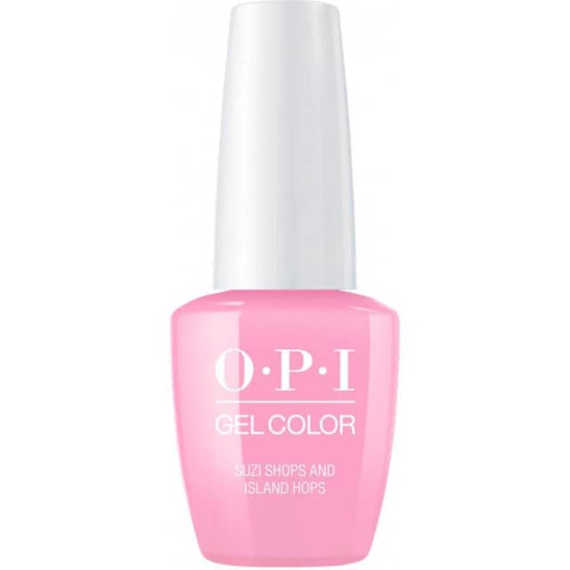 Opi, Gel Color, Semi-Permanent Nail Polish, Suzi Shops & Island Hops, 15 ml